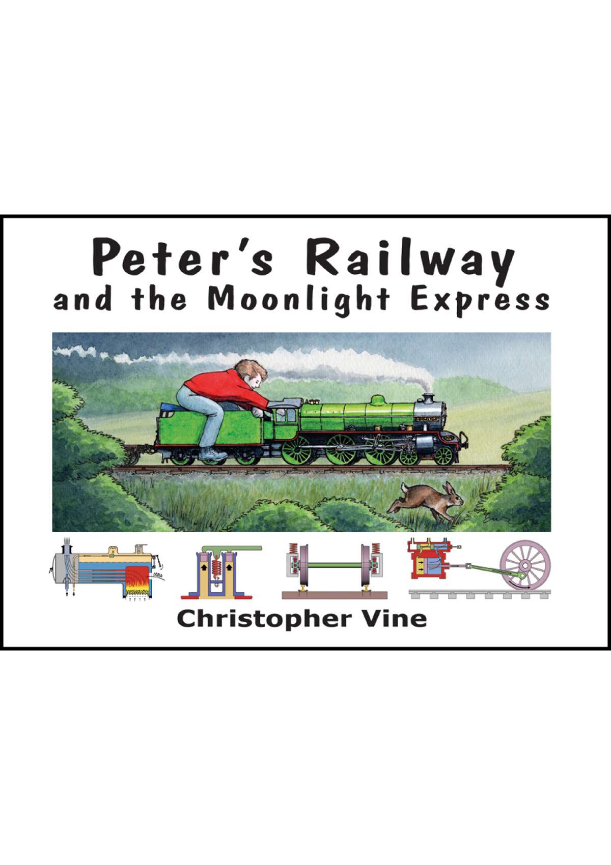 Book - Peter's Railway & the Moonlight Express
