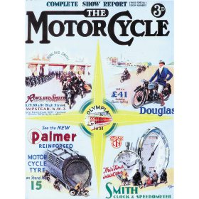 The Classic MotorCycle: Olympia Complete Show Report - A3 Poster / Print