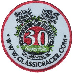 CR 30th Anniversary Woven Badge