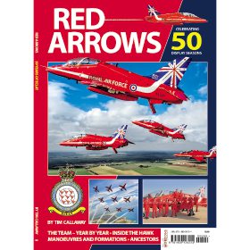 Red Arrows: Celebrating 50 Display Seasons by Tim Callaway (Bookazine)