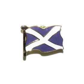 Best of British Pin Badge - Scotland - Saltire