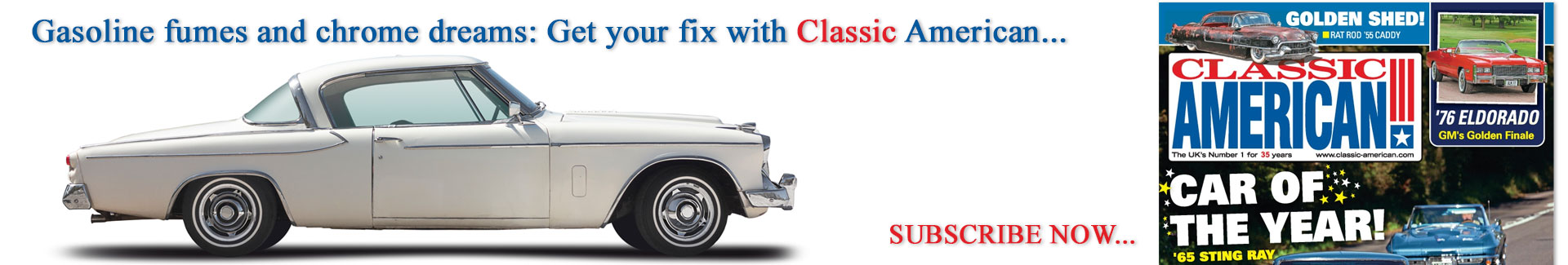 Subscribe to Classic American Magazine