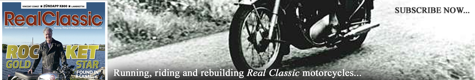 Subscribe to RealClassic Magazine