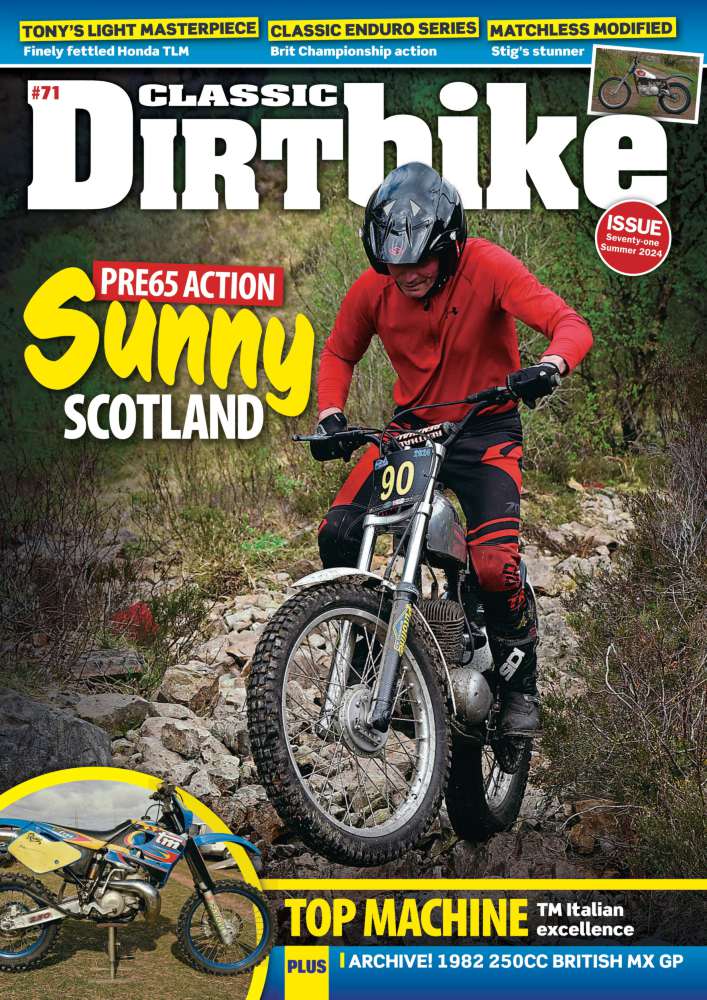 Classic Dirt Bike Cover