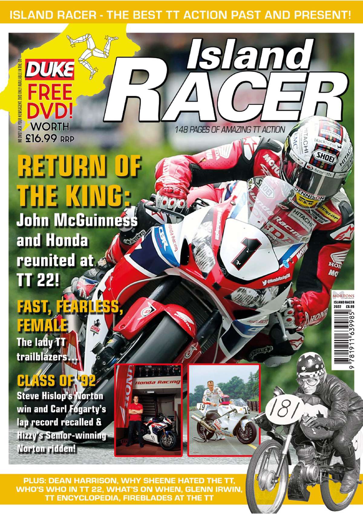 Island Racer 2022 - Your guie to the 2022 Isle of Man TT - Bookazine
