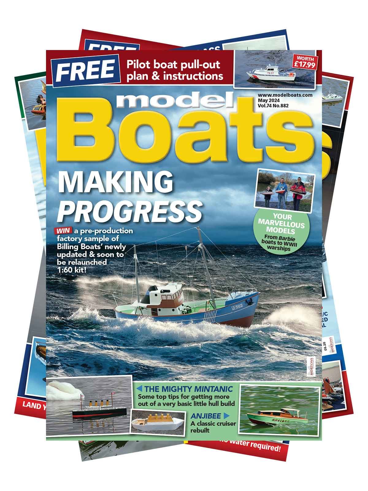 Model Boats Magazine Covers