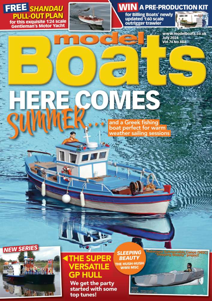 Model Boats Cover