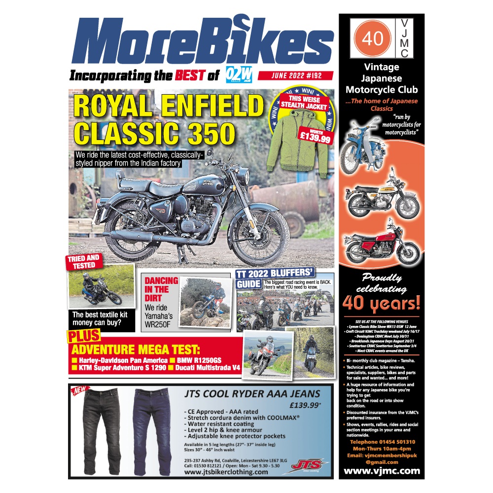 MoreBikes Newspaper - Subscribe and save