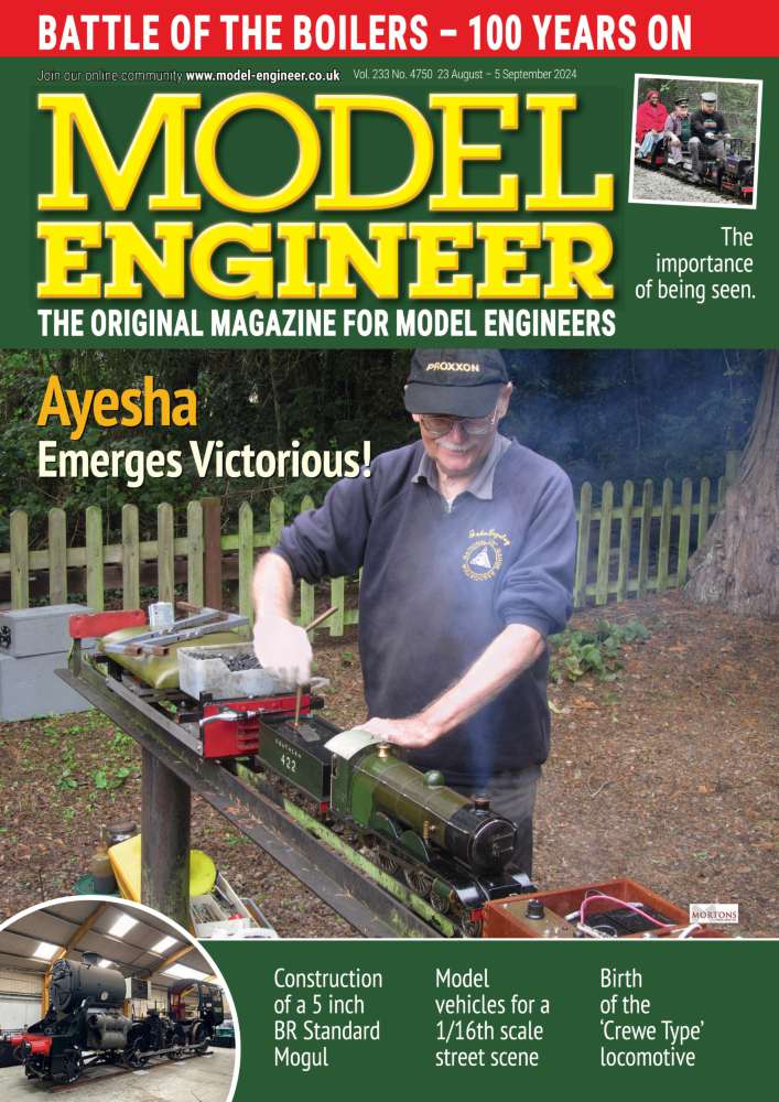 Model Engineer Cover