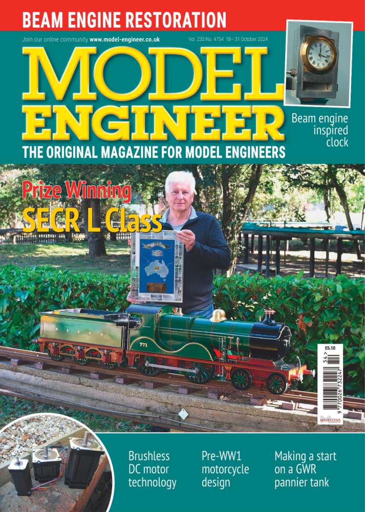 Model Engineer Cover