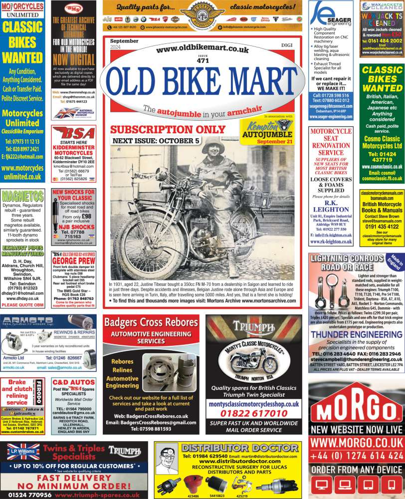 Old Bike Mart Cover