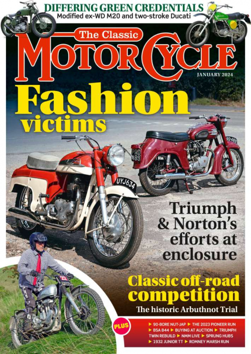 The Classic MotorCycle January 2024