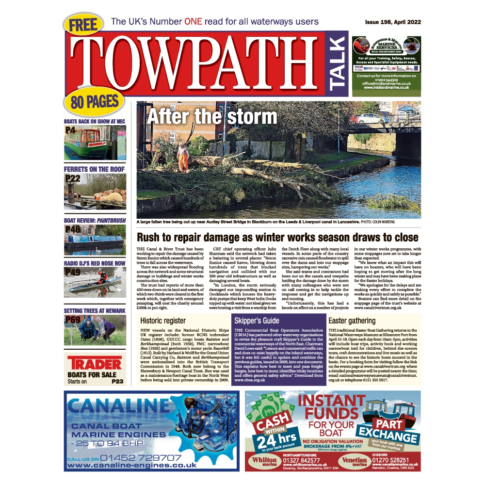 Towpath Talk Newspaper - Subscribe and save